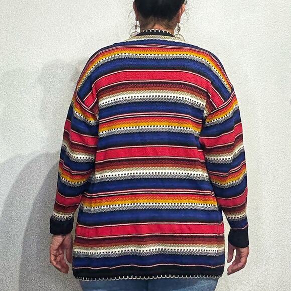 Twickers Striped Vintage Blazer Sz M - Picture 9 of 11